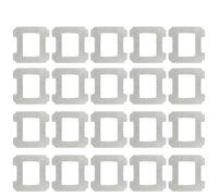 Almohadillas De Repuesto For Mopa A Vapor, Compatibles Con Ecovacs, Accesorios Lavables For Limpiacristales Winbot W1/W1Pro/W2/W2Omni(20pcs)