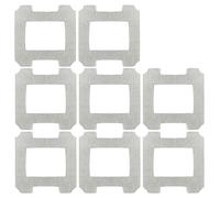 Almohadillas De Repuesto For Mopa A Vapor, Compatibles Con Ecovacs, Accesorios Lavables For Limpiacristales Winbot W1/W1Pro/W2/W2Omni(8PCS)