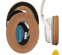 Almohadillas de Repuesto Geekria compatibles con Bose QuietComfort 25, QC25, Auriculares SoundLink Around-Ear (Khaki)