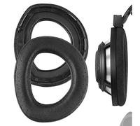 Almohadillas de Repuesto Geekria Elite de Piel de Oveja Perforada, compatibles con Auriculares Sennheiser HD800, repuestos (Negro)