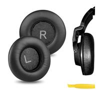 Almohadillas de Repuesto Geekria para Auriculares AKG K550/ K551/ K553 MKII, Cojines de Oreja, Piezas de reparación (Negro)