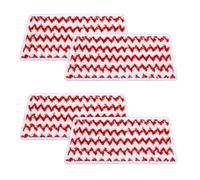 Almohadillas de repuesto lavables compatibles con los accesorios mopa a vapor Vileda Steam XXL(4PCS)