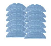 Almohadillas De Repuesto Lavables Y Reutilizables For Mopa, Compatibles Con Xiaomi, Roborock, S7, S7MaxV Ultra, Almohadilla Suave De Microfibra.(12PCS)