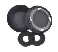 Almohadillas de repuesto negras y grises para auriculares AKG K701K702Q701Q702K601K612K712Pro, de terciopelo y espuma.