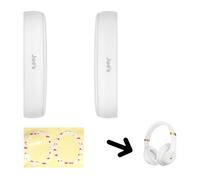 Beats by Dr. Dre Beats Studio3 - Auriculares (Inalámbrico y alámbrico, Diadema, Binaural, Supraaural, 260 g, Blanco)