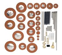 Almohadillas De Repuesto Para Accesorios Saxofón Alto, 25 piezas Kit Reparación Saxofón Alto Juego De Herramientas Mantenimiento almohadillas de cuero universales recambio para instrumentos de vien
