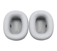 Almohadillas de repuesto para AirPods Max, almohadillas de espuma viscoelástica de cuero proteico, suaves y cómodas, color negro (B)