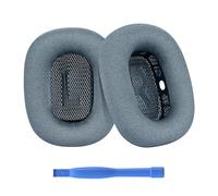 Almohadillas de Repuesto para AirPods MAX Auriculares de MMOBIEL - Memory Foam y Mesh Fabric Almohadilla Auriculares - Cascos Cojines - Azul