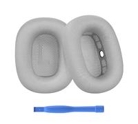 Almohadillas de Repuesto para AirPods MAX Auriculares de MMOBIEL - Memory Foam y Mesh Fabric Almohadilla Auriculares - Cascos Cojines - Plata
