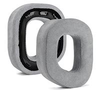 Almohadillas de repuesto para almohadillas inalámbricas Corsair HS80 RGB almohadillas de mejora gruesas, cubierta para los oídos, piezas de reparación de almohadillas (felpa de gamuza sintética)