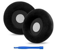 Almohadillas de repuesto para auriculares AKG K701, K702, Q701, Q702, K601, K612, K712, K400, K500 (terciopelo/negro)