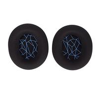 Almohadillas de Repuesto para Auriculares, Almohadillas Mejoradas de Alta Elasticidad para Auriculares, Almohadilla de Espuma Viscoelástica, para SteelSeries, para Arctis 3/5/7, para(Negro con azul)