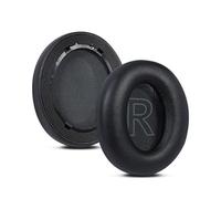 Almohadillas de repuesto para auriculares Anker Soundcore Life Q20/Q20BT/Q20+, Soundcore by Anker Life Q20 con espuma viscoelástica suave y piel de proteína, color negro