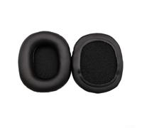 Almohadillas de repuesto para auriculares ATH M10 M20 M30 M40 M50X SX1a PRO5 diseñadas para modelos de auriculares Audio Technica (negro)