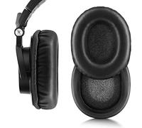 Almohadillas de repuesto para auriculares Audio-Technica ATH-M50X M30X M40X, almohadillas de repuesto (negro)