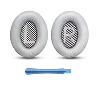 Almohadillas de Repuesto para Auriculares Bose, Almohadilla para Auriculares, para Auriculares Bose QuietComfort 35 35II 2 15 25 AE2 AE2i AE2w SoundTrue SoundLink, con 1 Stick de Instalación (Gris)