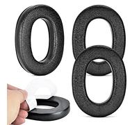 Almohadillas de repuesto para auriculares, compatibles con 3M WorkTunes (90543, 90544, 90542, 90541) y Peltor Range Guard Connect (series EM042, EM033 y EM037) poliuretano termoplástico (TPU)