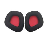 Almohadillas de repuesto para auriculares inal??mbricos para juegos Corsair Void Pro Elite RGB, color rojo.