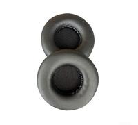 Almohadillas de repuesto para auriculares inalámbricos Jabra para evolve Series 20, 30, 40, 65, cojines de esponja de alta densidad, ajuste cómodo, color negro, 60 x 18 mm (C)