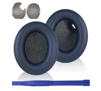 Almohadillas de repuesto para auriculares inalámbricos Sony WH-1000XM4 de 1000 x M4 con cancelación de ruido, cómodas y cómodas (azul)