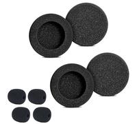 Almohadillas de repuesto para auriculares Jabra Biz 1500 1900 2300 2400 GN2000 GN2100 GN2025 GN9120 GN9125 PRO 920 935 9450 9460 9460 9465 (4 Paquete: