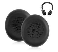 Almohadillas de repuesto para auriculares Jabra Elite 45H / Jabra Evolve2 65 MS UC almohadillas de repuesto para auriculares de espuma viscoelástica inalámbricos, almohadillas con suave piel de