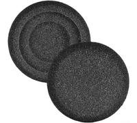 Almohadillas de repuesto para auriculares Jabra para Evolve 20 20SE 30 30II 40 65 auriculares suaves y transpirables cojines de gasa para uso prolongado (negro)