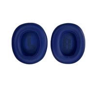 Almohadillas de Repuesto para Auriculares JBL E65 E65BTNC / Duet NC/Live 650 660 BTNC/Live 650 660 NC, Espuma de Memoria y Cuero Proteico (Azul)