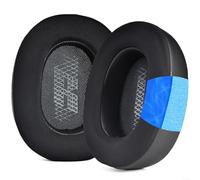 Almohadillas de repuesto para auriculares JBL Live 500BT de piel de proteína, almohadillas de espuma viscoelástica con aislamiento de ruido, resistentes al sudor, color negro, 9,8 x 8 x 2,7 cm, fácil