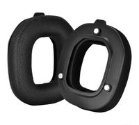 Almohadillas de repuesto para auriculares Logitech G A50X Gen4 para auriculares Gen5, almohadillas de espuma viscoelástica de piel de proteína (D)