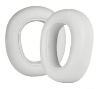 Almohadillas de repuesto para auriculares Logitech G735, almohadillas de piel de proteína suave con espuma de alta densidad, almohadillas blancas para auriculares para juegos para aislamiento de ruido