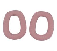 Almohadillas de repuesto para auriculares Logitech Zone Vibe 100, cojines de piel de proteína, cómodos repuestos para juegos (rosa)