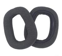 Almohadillas de repuesto para auriculares Logitech Zone Vibe 100, cojines de piel de proteína, cómodos repuestos para juegos (negro)