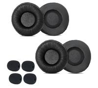 Almohadillas de repuesto para auriculares Plantronics de 50 mm, compatibles con Plantronics Blackwire C320 3210 3220 3320 HW251N HW261N HW510 HW520 Jabra Pro 920 9450 GN 2000 9125 (paquete de 4)