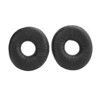 Almohadillas de repuesto para auriculares Plantronics Savi W720, acolchado de espuma viscoelástica suave con cuero arrugado para una escucha cómoda