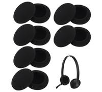 Almohadillas de Repuesto para Auriculares Sennheiser - Espuma Transpirable, Compatible con Series de PC y Otros Modelos a Juego (12)
