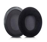 Almohadillas de repuesto para auriculares Sennheiser HD200Pro, almohadillas de espuma viscoelástica de franela suave con un diseño cómodo y