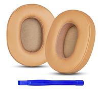 Almohadillas de repuesto para auriculares Skullcandy Crusher inalámbricos/ANC/Evo/360, Hesh 3/ANC/Evo, Venue cancelación de ruido (marrón)