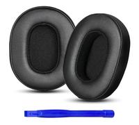 Almohadillas de repuesto para auriculares Skullcandy Crusher inalámbricos/ANC/Evo/360, Hesh 3/ANC/Evo, Venue cancelación de ruido (negro)