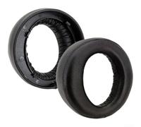 Almohadillas de repuesto para auriculares Sony Pulse 3D, cojines de lino gris de cuero de proteína premium, para juegos de PS5 de larga duración y experiencia de sonido inmersiva (F)