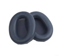 Almohadillas de repuesto para auriculares Sony WH-CH720N - Cojines de espuma de alta densidad de piel de proteína suave, bloqueo de ruido, color negro (azul SKU 26B22)