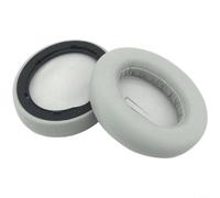 Almohadillas de repuesto para auriculares Soundcore Life Q10/Q20/Q20i, de piel de proteína suave, con espuma viscoelástica, transpirables y agradables a la piel, fáciles de montar, 2 unidades (H)