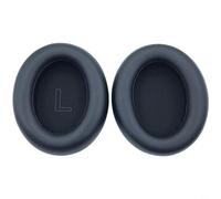 Almohadillas de repuesto para auriculares Soundcore Life Q10 Q20i, cojines de espuma viscoelástica de cuero de proteína suave, con hebillas a presión, para un ajuste cómodo y fácil instalación (A)