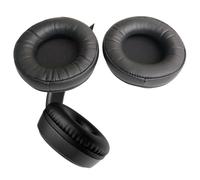 Almohadillas de repuesto para auriculares supraaurales JVC HA-S31BT, HA-531M, HA-S36W, color negro, 1 par
