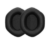 kwmobile Almohadillas compatibles con V-Moda Crossfade M-100 / LP2 / LP/S Almohadillas - 2X Almohadilla de Repuesto para Auriculares en Cuero sintético