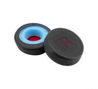 Almohadillas de repuesto para auriculares Voyager 4220 4320 UC, cojines de cuero de proteína suave para mayor comodidad y sonido, accesorios fáciles de instalar (negro azul)