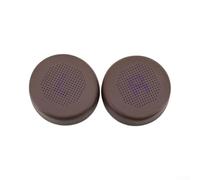 Almohadillas de repuesto para auriculares Voyager 4220 4320 UC, cojines de cuero de proteína suave para mayor comodidad y sonido, accesorios fáciles de instalar (marrón morado)