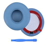 Almohadillas de Repuesto para Beats Solo 4 Wireless Auriculares de MMOBIEL - Memory Foam y Protein PU Almohadilla Auriculares - Cascos Cojines - Azul