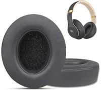 Almohadillas de repuesto para Beats Studio 3, almohadillas para auriculares Beats Studio 2 y Studio 3 con cable e inalámbrico, no son compatibles con auriculares Beats Solo con cinta adhesiva 3M más