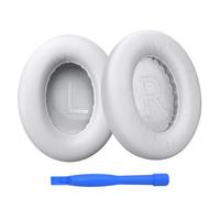 Almohadillas de Repuesto para Bose NC700 / Bose 700 Noise Cancelling Auriculares de MMOBIEL - Memory Foam y Protein PU Almohadilla Auriculares - Cascos Cojines - Blanco